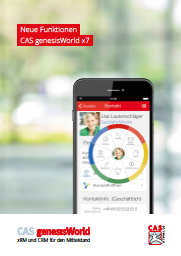 Neue Funktionen CAS iPhone mit CRM mobile
