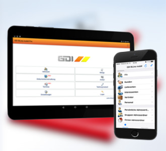 GDI Businessline mobil für Tablet und Smartphone