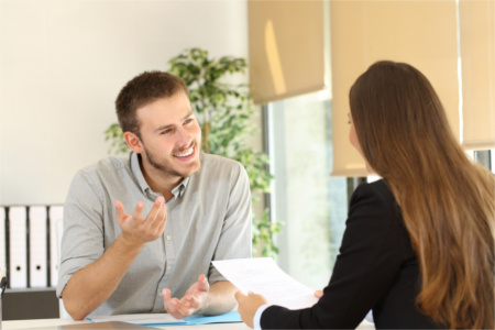 Besprechung eines Dokuments