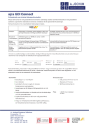 ajcs GDIConnect Prospektvorschau