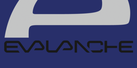 Evalanche_auf_blauem_Hintergrund