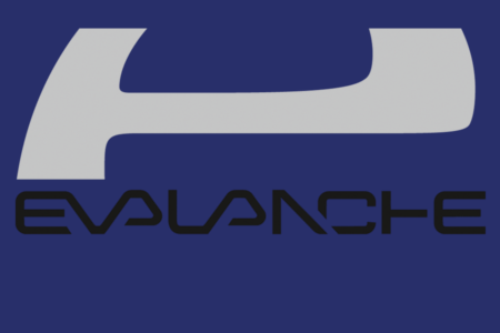 Evalanche_auf_blauem_Hintergrund