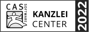 Auszeichnung als Kanzlei Center 2022 der CAS Software AG